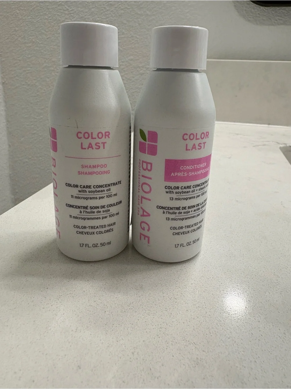 Biolage Color Last Shampoo & Conditioner Travel Duo- NEW